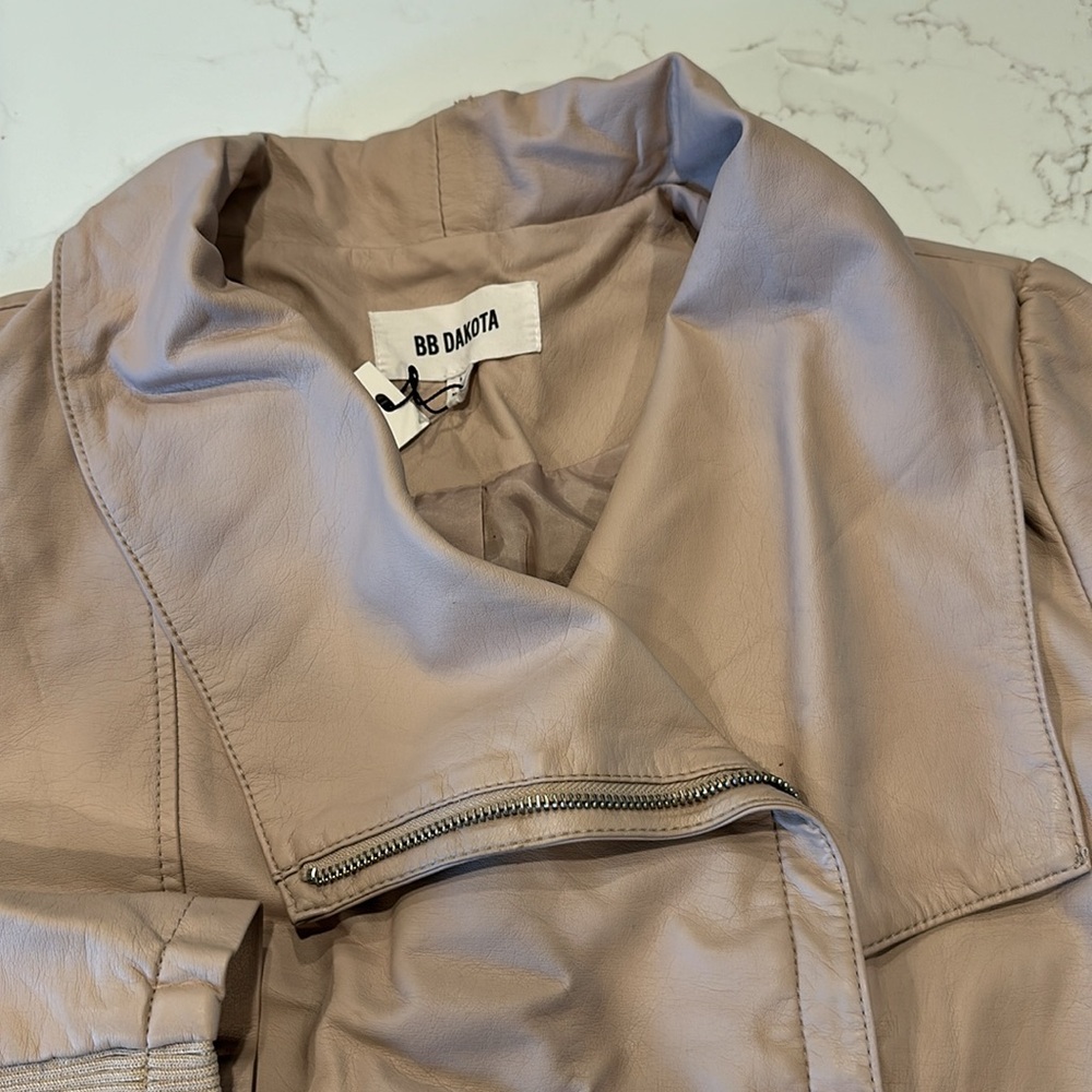 BB Dakota Faux Leather Jacket - Picture 5 of 8